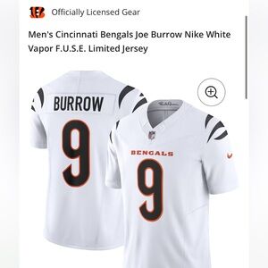 Joe Burrow Official Jersey NFL